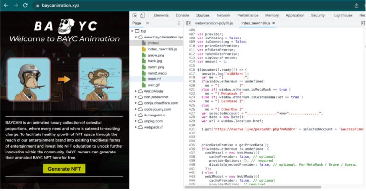 慢雾:朝鲜APT组织对NFT用户大规模钓鱼事件分析
