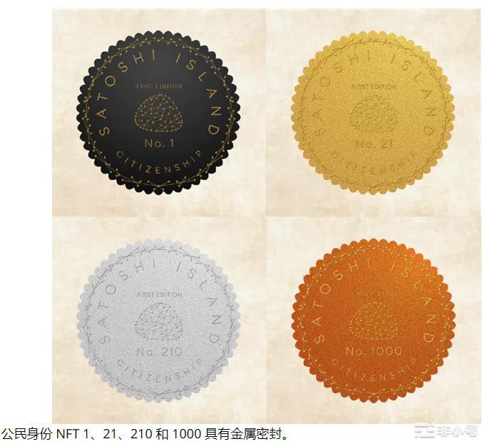 中本聪岛:公民NFT在二级NFT市场上被翻转
