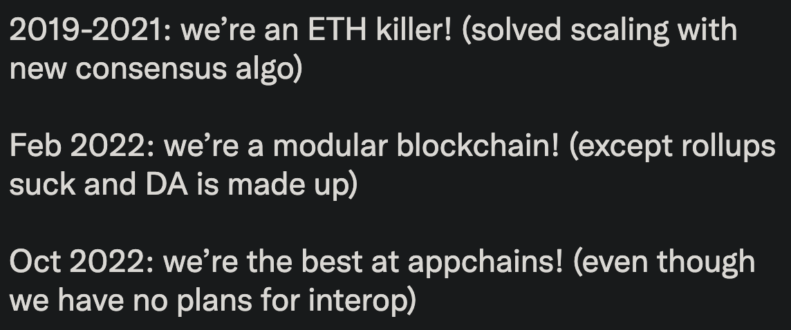 Foresight Ventures：应用链 > 链上应用?