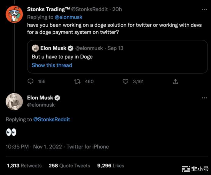 马斯克狗狗币(DOGE)和推特的未来!上周埃隆·马斯克敲定了一笔440亿美元的收购Tw