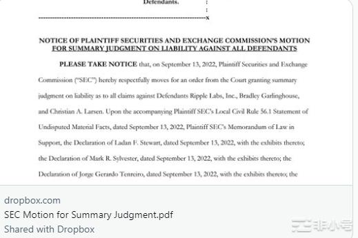 瑞波币价格预测–XRP能否赢得对SEC的诉讼?