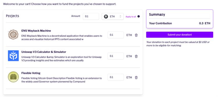 GitcoinBeta轮捐赠指南(附十个精选项目)