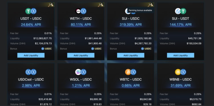 超募30倍Cetus会成为Sui上的DEX龙头吗?