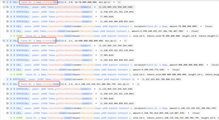 YearnFinance攻击事件分析