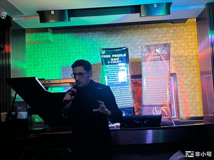 FreePeopleDao亚太区龍哥受邀参加总统晚宴领奖