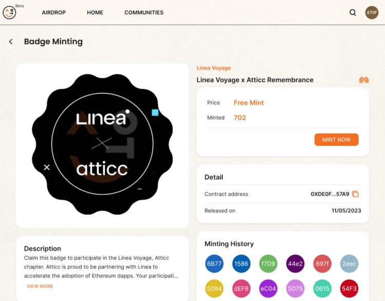 交互全指南:两小时完成Linea「大航海计划」第七周任务