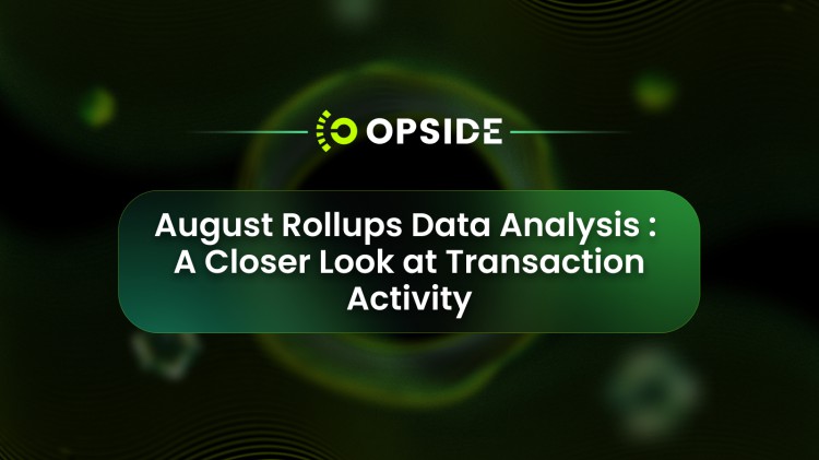 Rollups8月数据分析：zkSync最为活跃Optimism入不敷出