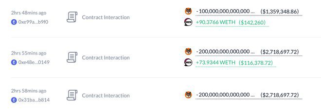 V神又屠杀狗币!抛售500兆枚$SHIK致暴跌80%