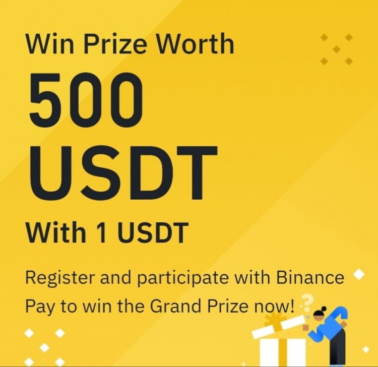 Binance Pay 1美元游戏挑战，只需1美元即可获得500美元USDT暴利，无风险退款！