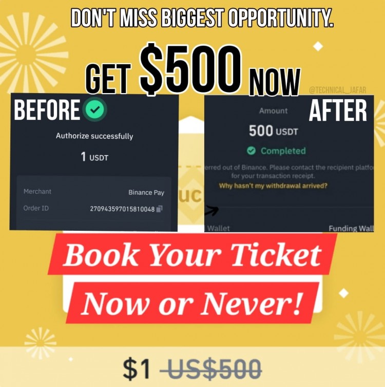 零投资领取500美元奖励限时机会BINANCE免费赢500美元游戏SEO标题