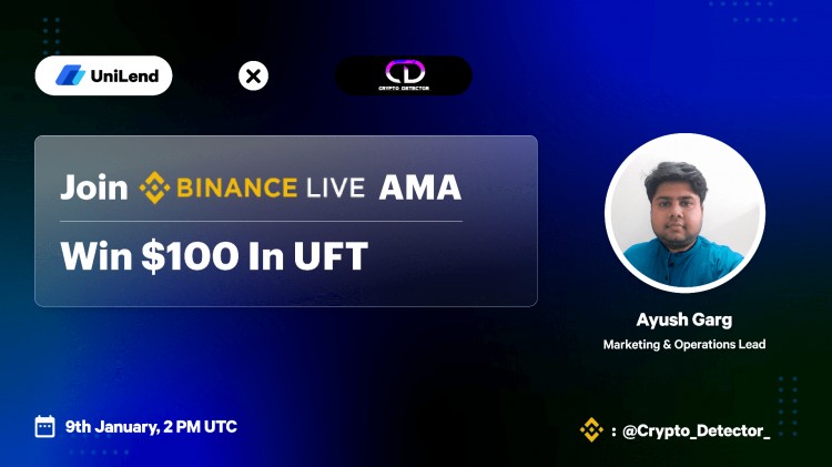 与AYUSHGARG一起解锁UNILENDV2未来UFT中赢得100美元