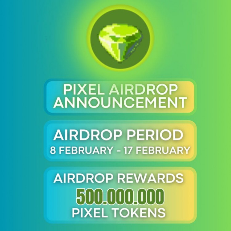 抢购不要错过500000000PIXEL代币空投活动官方公告最新