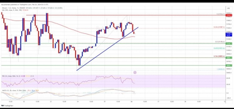 比特币价格分析52000美元阻力位比特币再次下跌预测SEO标题
